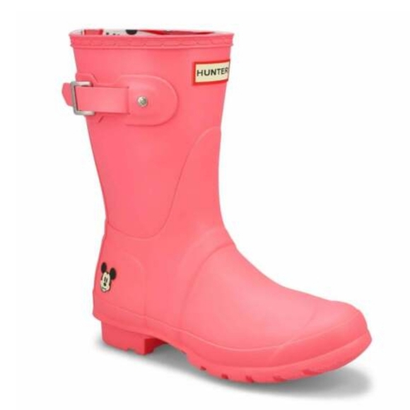 Hunter Shoes New Hunter X Disney Mickey Mouse Original Short Pink